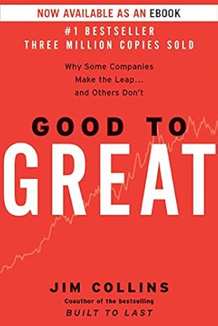 Good to Great: Why Some Companies Make the Leap...And Others Don't